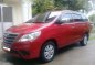 2015 Toyota Innova E AT Red SUV For Sale -2