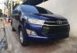 2016 Toyota Innova 2.8E Matic Blue FOR SALE -0