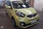 Kia Picanto EX 1.0 MT Yellow For Sale -4