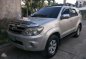 Toyota Fortuner G 2007 Diesel Silver For Sale -0