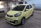 Kia Picanto EX 1.0 MT Yellow For Sale -5