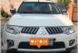 2012 Mitsubishi Montero White For Sale -1