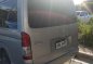 2015 Toyota Hiace GL grandia manual SILVER-1