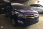 2016 Toyota Innova 2.8 E Automatic Blue For Sale -0