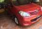 Toyota Innova E 2011 AT Red SUV For Sale -0