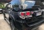 2015 Toyota Fortuner V 4x4 Black Automatic Transmission-1