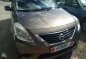 Nissan Almera 2016 Brown Top of the Line For Sale -5