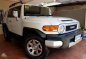 2015 Toyota FJ Cruiser 4x4 AT White For Sale -1