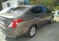 Nissan Almera 2016 Brown Top of the Line For Sale -3