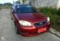 Toyota Vios 1.3E 2005 Red Sedan For Sale -0