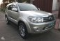 2011 Toyota Fortuner G AT Silver SUV For Sale -4