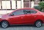 Mitsubishi Mirage G4 GLS 2015 Red For Sale -1