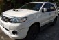 2015 Toyota Fortuner 4x2 G manual WHITE trd-0