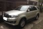 Toyota Fortuner 2013 Silver SUV For Sale -0