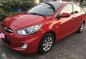 Hyundai Accent 2013 Manual Red For Sale -1