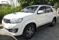 2016 Toyota Fortuner 4x2 Automatic P. White-1