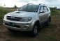 Toyota Fortuner V 2007 4x4 AT Silver For Sale -0