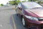 2012 Honda Civic AT Red Sedan For For Sale -2