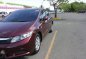 2012 Honda Civic AT Red Sedan For For Sale -1