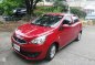 2016 Mitsubishi Mirage Glx HB AT Red For Sale -3