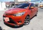 Toyot Vios E 2017 Orange Sedan For Sale -1