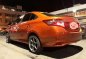 Toyot Vios E 2017 Orange Sedan For Sale -2