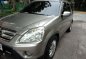 Honda CRV 2005 Model AT Beige For Sale -0