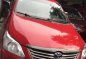 2015 TOYOTA  Innova J manual red​ For sale -0