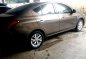 Fresh 2016 Nissan Almera Matic Brown For Sale -0