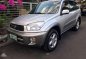 2002 Toyota RAV4 Automatic Silver For Sale -0