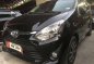 2017 Toyota Wigo 1.0 G Automatic Black 1st Owned For sale -0