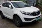 Fresh 2012 Kia Sportage White For Sale -1