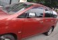 Toyota Innova E 2007 Manual Red For Sale -0