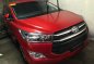 2017 Toyota Innova 2.8 E Diesel Manual Red for sale -1