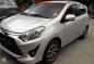 2018 Toyota Wigo 1.0G Automatic Gasoline Silver Metallic 5tkms-2