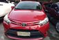 2017 Toyota VIos 1.3E Manual RED For Sale -0