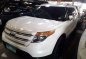 2013 Ford Explorer 3.5 V6 White AT Gas-0