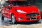 Ford Fiesta 2014 Red Hatchback For Sale -0