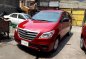 Toyota Innova E Diesel At 2016 Red For Sale -1