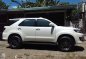 2015 Toyota Fortuner V AT White For Sale -1