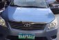 2013 TOYOTA Innova E manual blue FOR SALE-0