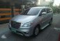 Toyota Innova E 2014 MT SIlver For Sale -8