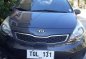 Kia Rio EX MT 2012 Sedan Gray For Sale -1