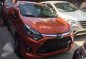 Toyota Wigo 1.0G 2017 Newlook Orange Metallic 3tkms-0