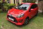 2017 Toyota Wigo G New Look AT Red For Sale -1