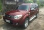 Ford Everest 2014 Manual Diesel Red For Sale -0