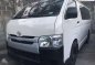 2016 Toyota Hiace 30 Commuter Manual White Van Edition Series-0