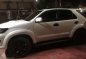 Toyota Fortuner Diesel AT 2014 V White For Sale -1