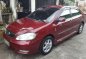 TOYOTA Corolla ALTIS 1.6G 2003 Red For Sale -0