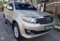 2012 Toyota Fortuner 2.5G AT Beige For Sale -0